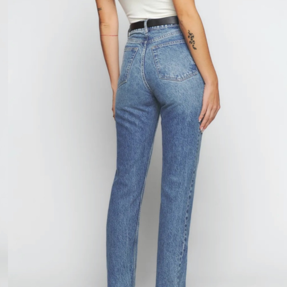 Reformation Cynthia High Rise Straight - Picture 2 of 4